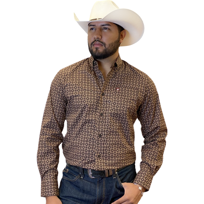 Starr Western Wear Mens Long Sleeve Shirt - SWPTBLS-374