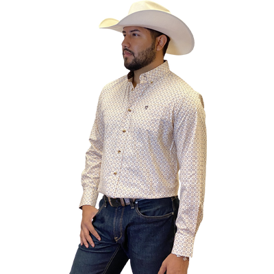 Starr Western Wear Mens Long Sleeve Shirt - SWPTBLS-375