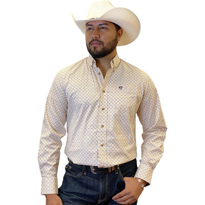 Starr Western Wear Mens Long Sleeve Shirt - SWPTBLS-375
