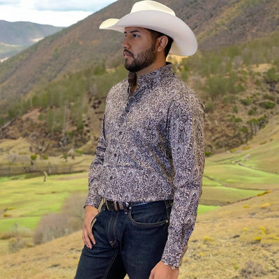 Starr Western Wear Mens Long Sleeve Shirt
