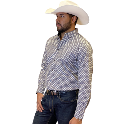Starr Western Wear Mens Long Sleeve Shirt - SWPTBLS-378