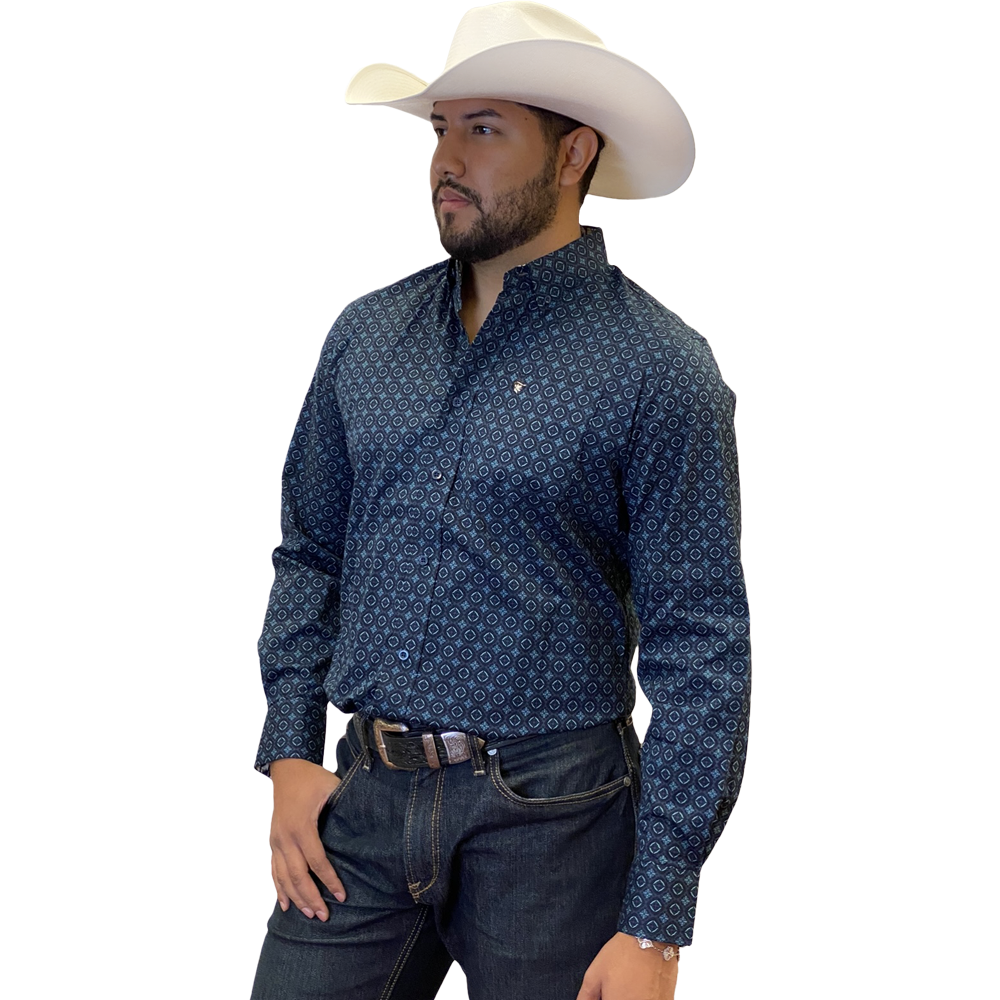 Starr Western Wear Mens Long Sleeve Shirt - SWPTBLS-379