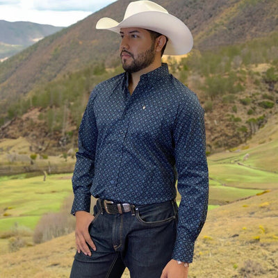 Starr Western Wear Mens Long Sleeve Shirt