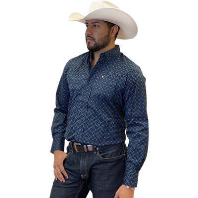 Starr Western Wear Mens Long Sleeve Shirt - SWPTBLS-379