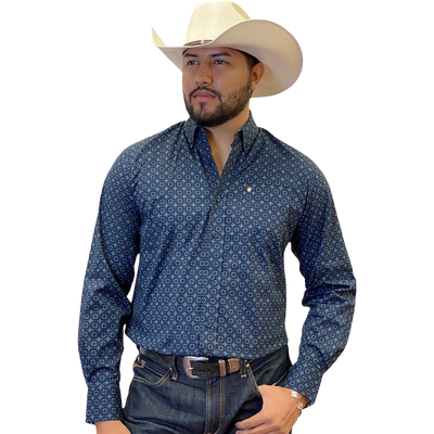 Starr Western Wear Mens Long Sleeve Shirt - SWPTBLS-379