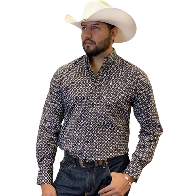 Starr Western Wear Mens Long Sleeve Shirt - SWPTBLS-382