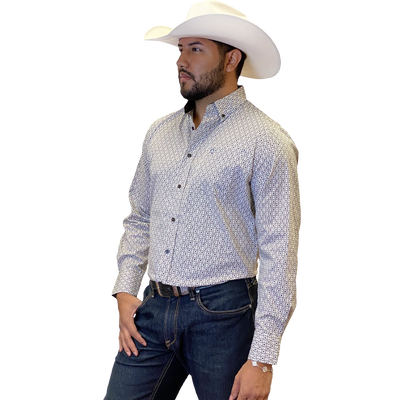 Starr Western Wear Mens Long Sleeve Shirt - SWPTBLS-384