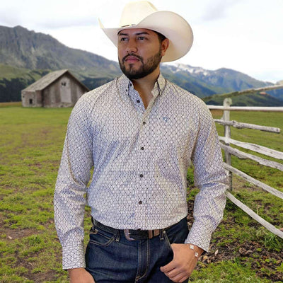 Starr Western Wear Mens Long Sleeve Shirt