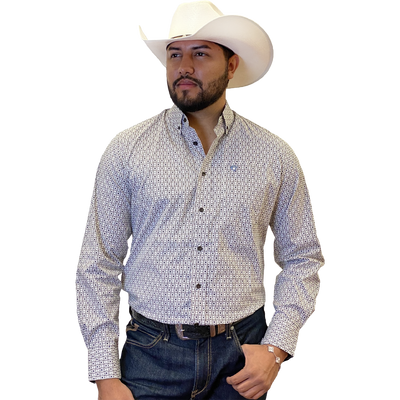 Starr Western Wear Mens Long Sleeve Shirt - SWPTBLS-384