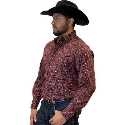 Starr Western Wear Mens Long Sleeve Shirt - SWPTSLS-373