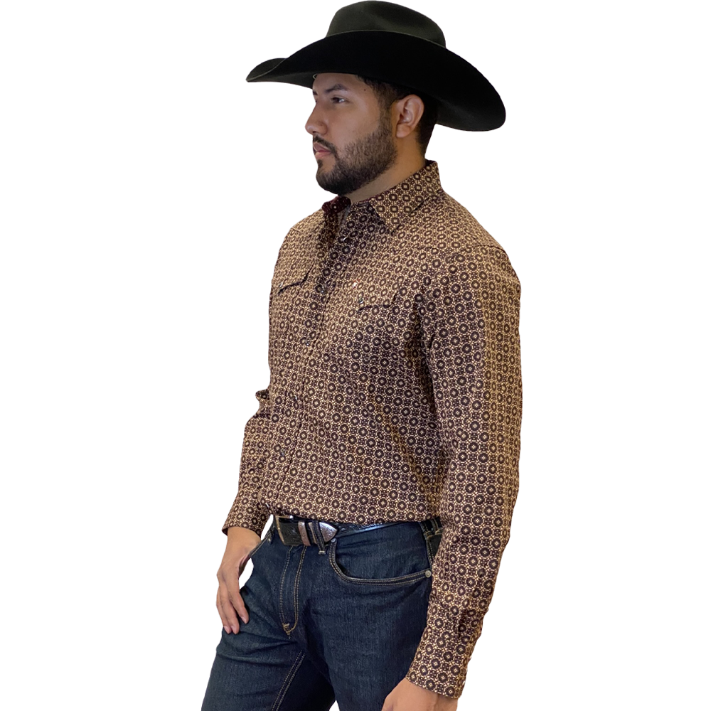 Starr Western Wear Mens Long Sleeve Shirt - SWPTSLS-374