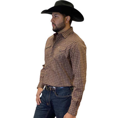 Starr Western Wear Mens Long Sleeve Shirt - SWPTSLS-374