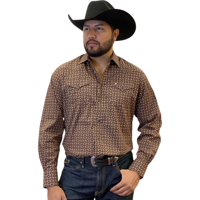 Starr Western Wear Mens Long Sleeve Shirt - SWPTSLS-374