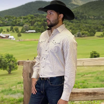 Starr Western Wear Mens Long Sleeve Shirt