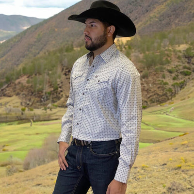 Starr Western Wear Mens Long Sleeve Shirt