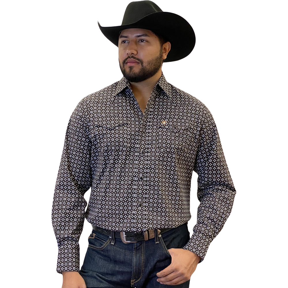 Starr Western Wear Mens Long Sleeve Shirt - SWPTSLS-382