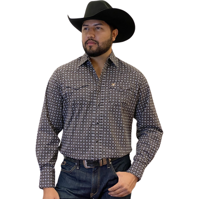 Starr Western Wear Mens Long Sleeve Shirt - SWPTSLS-382