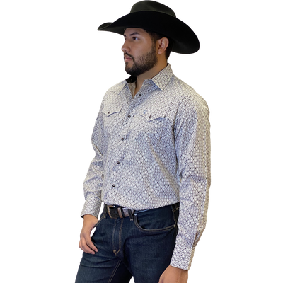 Starr Western Wear Mens Long Sleeve Shirt - SWPTSLS-384