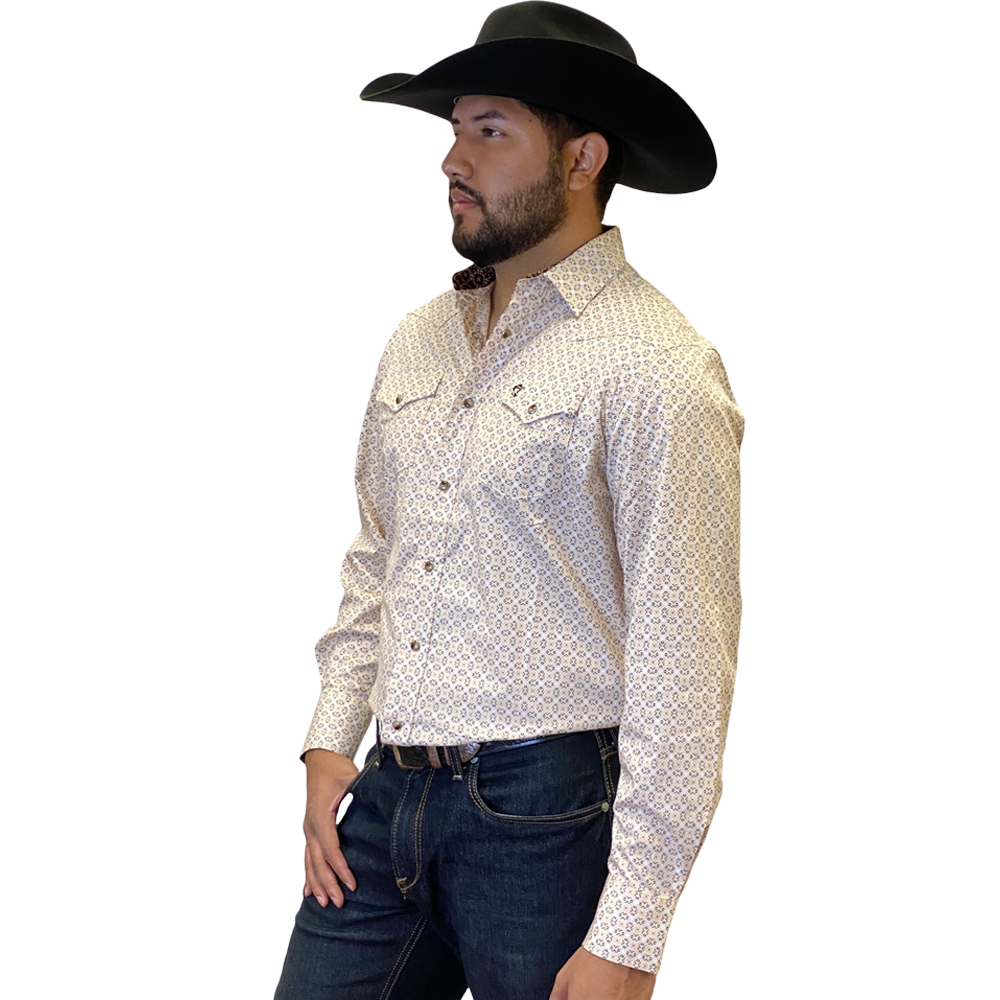 Starr Western Wear Mens Long Sleeve Shirt - SWPTSLS-375