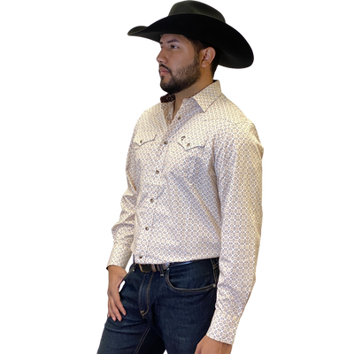 Starr Western Wear Mens Long Sleeve Shirt - SWPTSLS-375