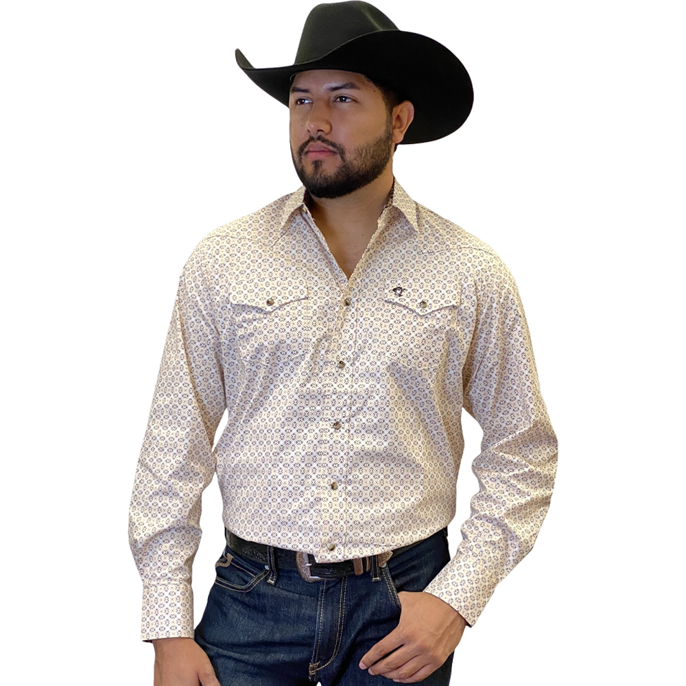 Starr Western Wear Mens Long Sleeve Shirt - SWPTSLS-375