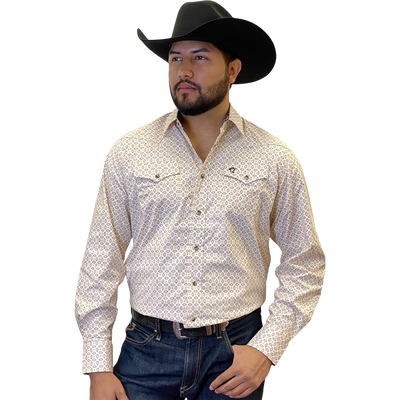 Starr Western Wear Mens Long Sleeve Shirt - SWPTSLS-375