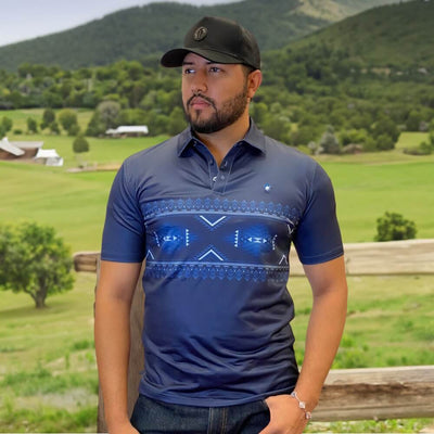 Starr Western Wear Mens Short Sleeve Polo Shirt