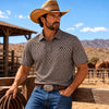 Starr Western Wear Mens Short Sleeve Polo Shirt - SWPRTPSS4139
