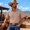 Starr Western Wear Mens Short Sleeve Polo Shirt - SWPRTPSS4143