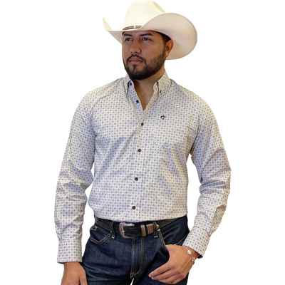Starr Western Wear Mens Long Sleeve Shirt - SWPTBLS-377