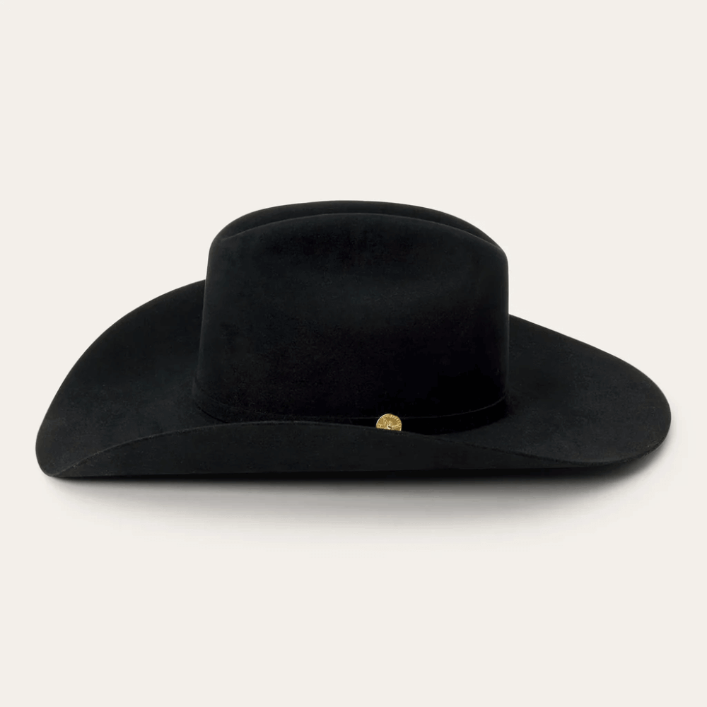 Stetson Mens 100X Golden Eagle 160th Edition Felt Hat Black