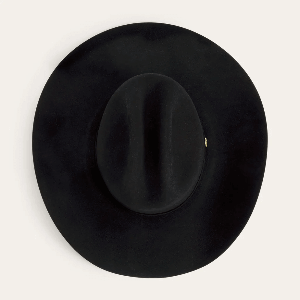 Stetson Mens 100X Golden Eagle 160th Edition Felt Hat Black