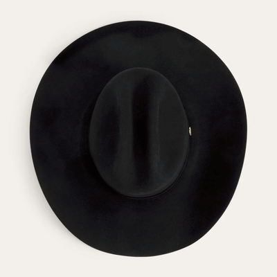 Stetson Mens 100X Golden Eagle 160th Edition Felt Hat Black