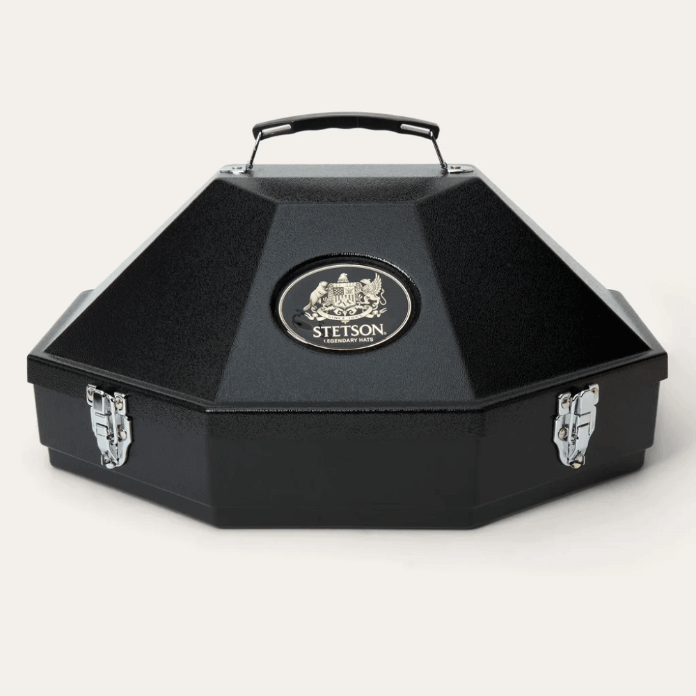 Stetson Mens 100X Golden Eagle 160th Edition Felt Hat Black