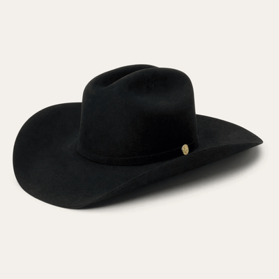 Stetson Mens 100X Golden Eagle 160th Edition Felt Hat Black