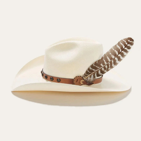 極美品 STETSON BIG FEATHER OPEN CROWN SE573 BIG FEATHER OPEN CROWN（ビッグフェザー オープンクラウン