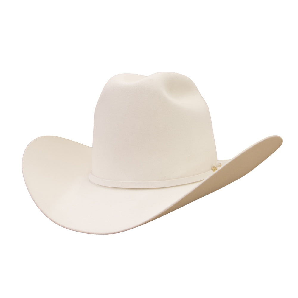 Stetson Mens 100X El Presidente Felt Hat - White - SFSRPS01-72