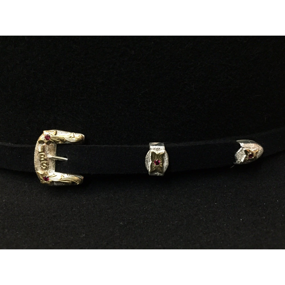 Stetson Mens 30X El Patron Tall Crown Felt Hat - Black - SFSRPT01-07