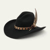 Stetson Mens 4X Broken Bow Felt Hat Black - SBBBOW69-07