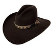 Stetson Mens 4X Broken Bow Felt Hat Chocolate - SBBBOW69-22