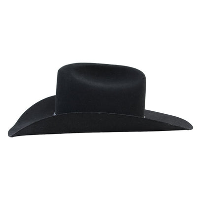 Stetson Mens 4X Powder River Felt Hat - Black