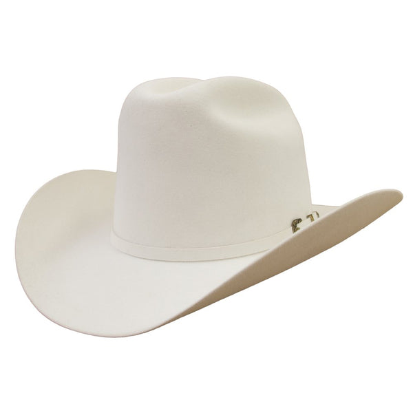 Stetson Rancher 6x Reg Fur Felt Hat White, Texana Stetson Blanca 6x hot 7 1/8