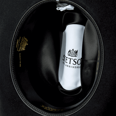 Stetson Mens 6X Rancher 160th Edition Felt Hat Black