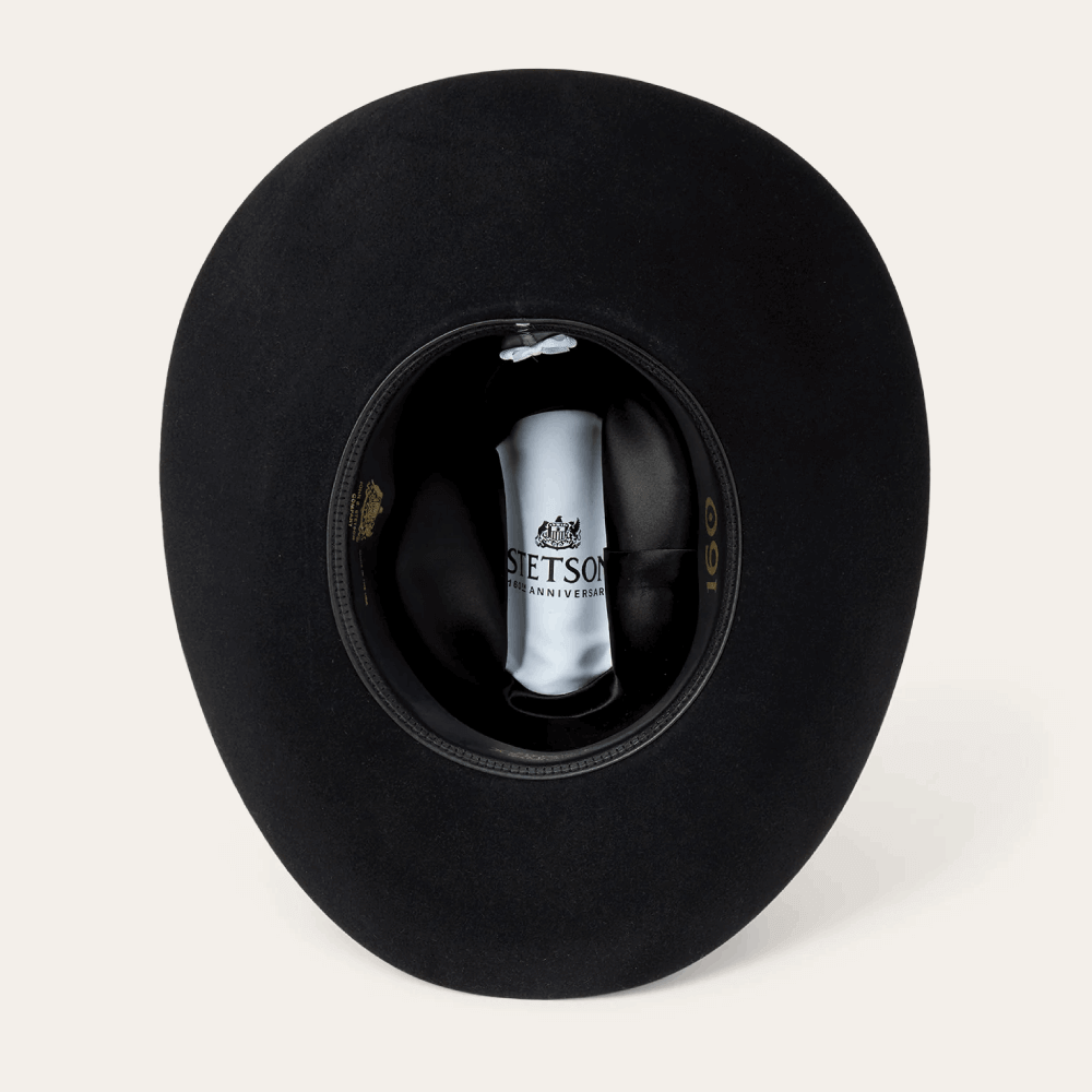 Stetson Mens 6X Rancher 160th Edition Felt Hat Black