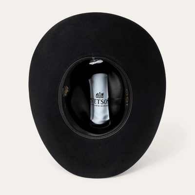 Stetson Mens 6X Rancher 160th Edition Felt Hat Black