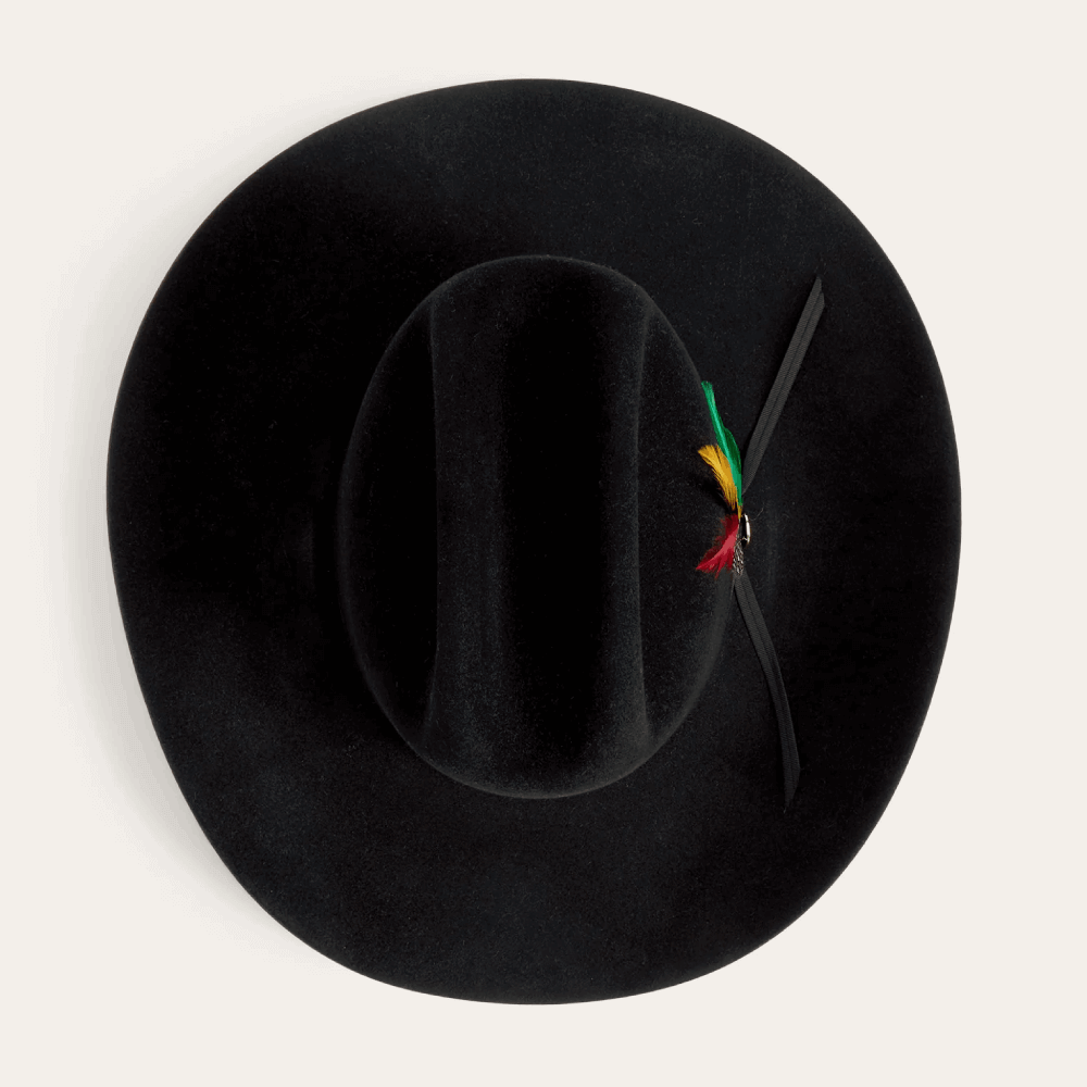 Stetson Mens 6X Rancher 160th Edition Felt Hat Black