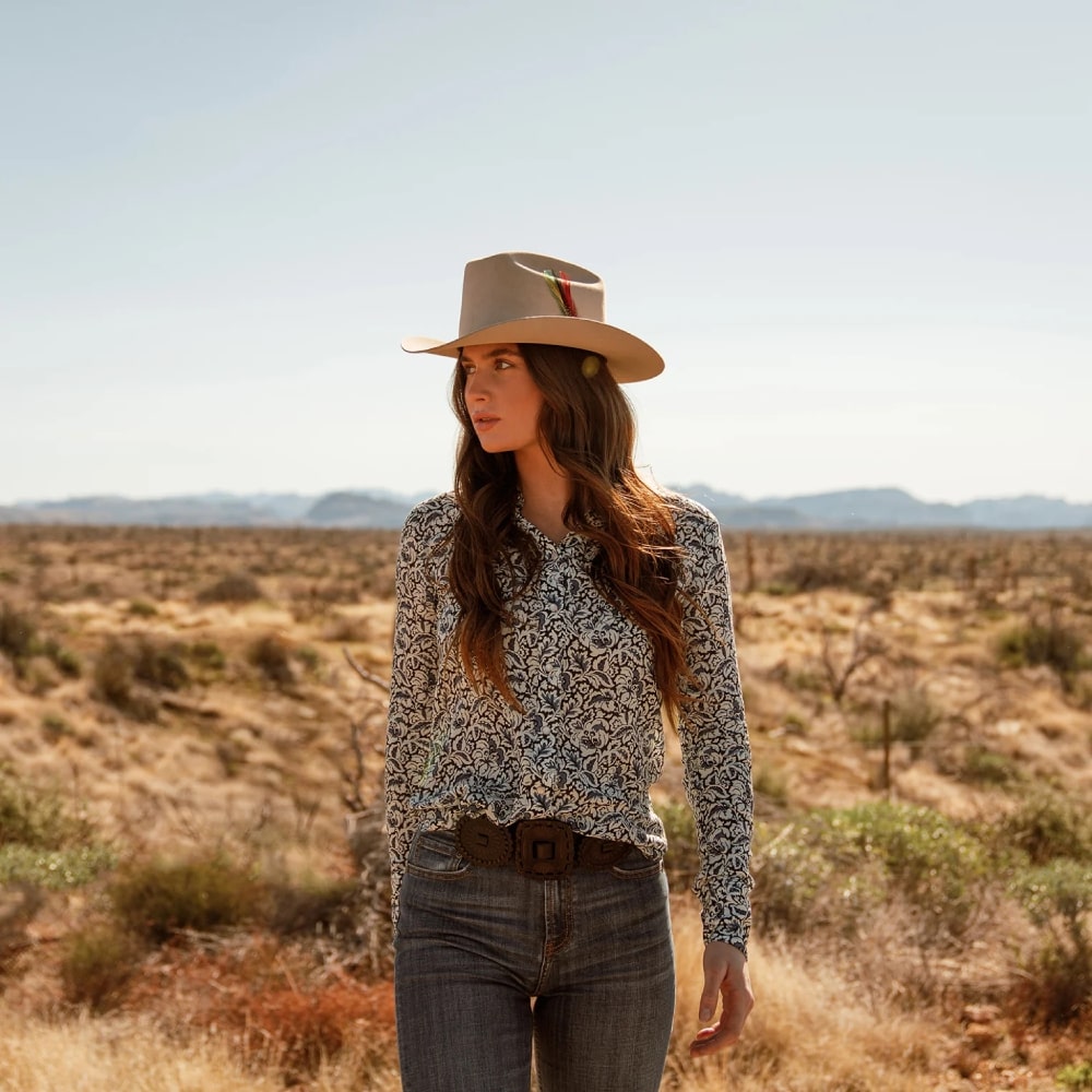 Stetson Mens 6X Range Felt Hat