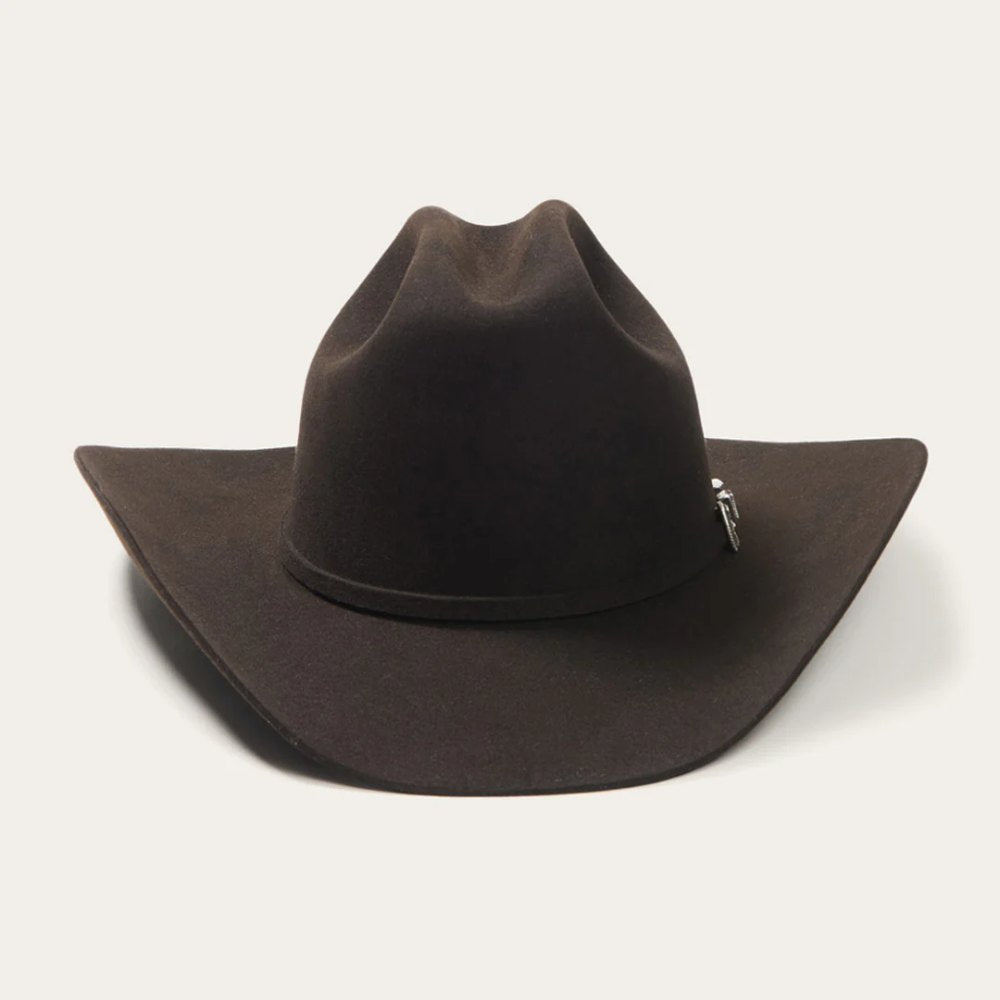 Stetson Mens 6X Skyline Cowboy Felt Hat Chocolate - SFSKYL75-22