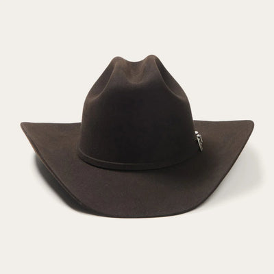 Stetson Mens 6X Skyline Cowboy Felt Hat Chocolate - SFSKYL75-22