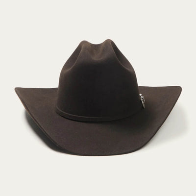 Stetson Mens 6X Skyline Cowboy Felt Hat Chocolate - SFSKYL75-22